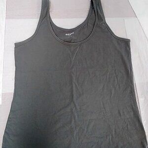 Gap women's juniors tank top grey nwot size lg